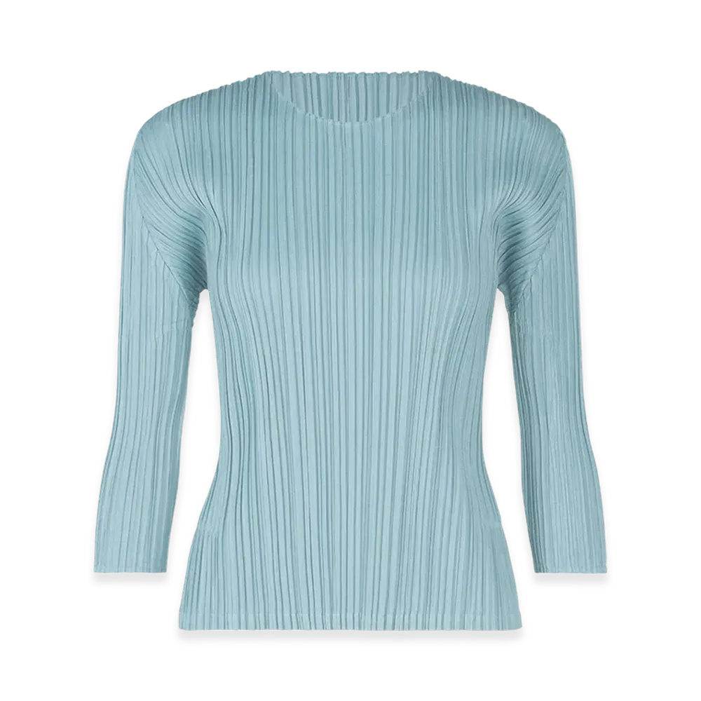PLEATS PLEASE ISSEY MIYAKE Mellow Pleats "Blue Gray"