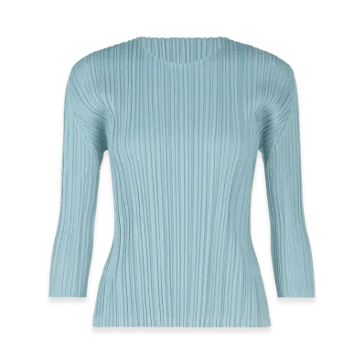 PLEATS PLEASE ISSEY MIYAKE Mellow Pleats "Blue Gray"
