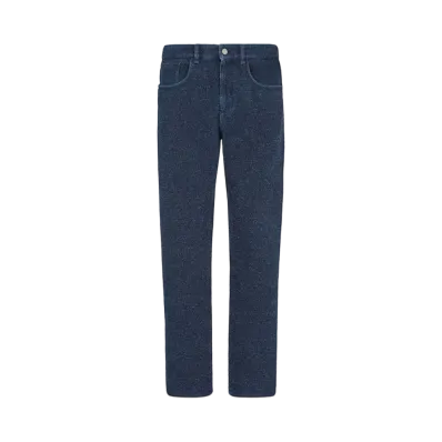 FENDI Men's Denim Boucle Jeans "Blue"