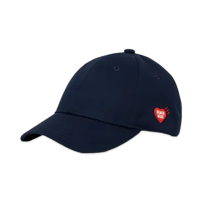 HUMAN MADE Heart Badge 6Panel Twill Cap "Navy"