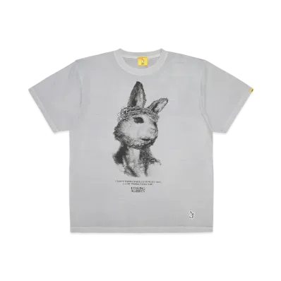 FR2 Rabbit Jesus Garment Dye T-Shirt "Gray"