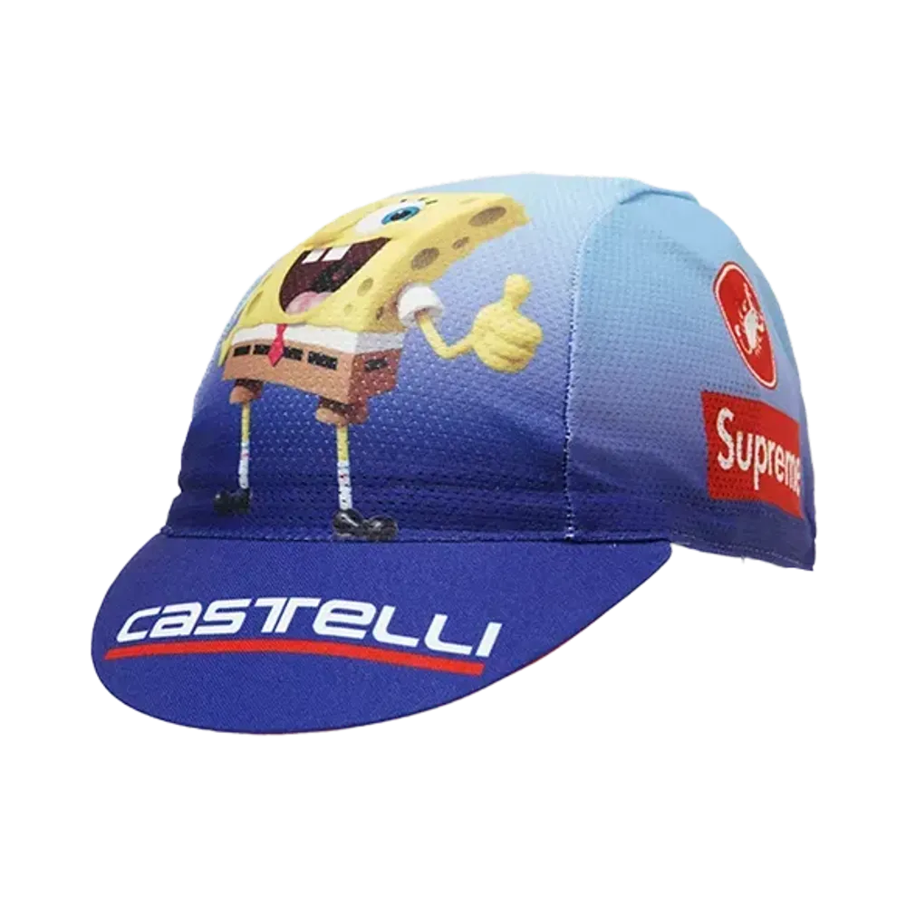 Supreme x SpongeBob SquarePants Castelli Cycling Cap "Blue"