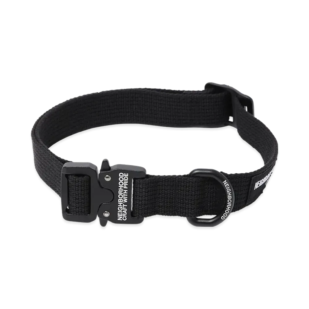 NEIGHBORHOOD Dog Collar Wide "Black"