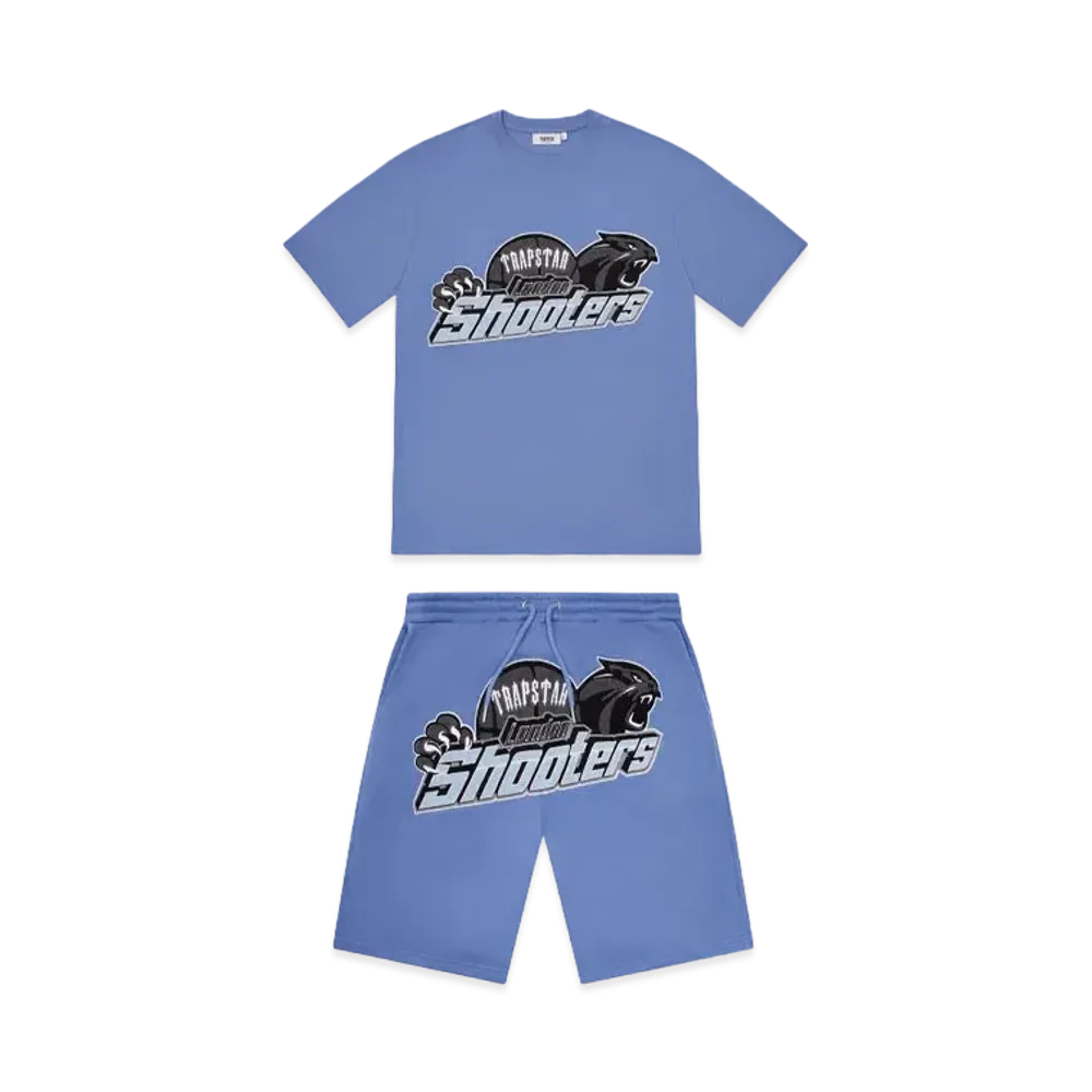 TRAPSTAR Shooters Short Set "Blue"