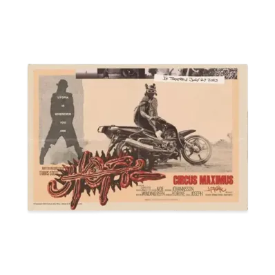 Travis Scott Circus Maximus Movie Poster I "Multi"