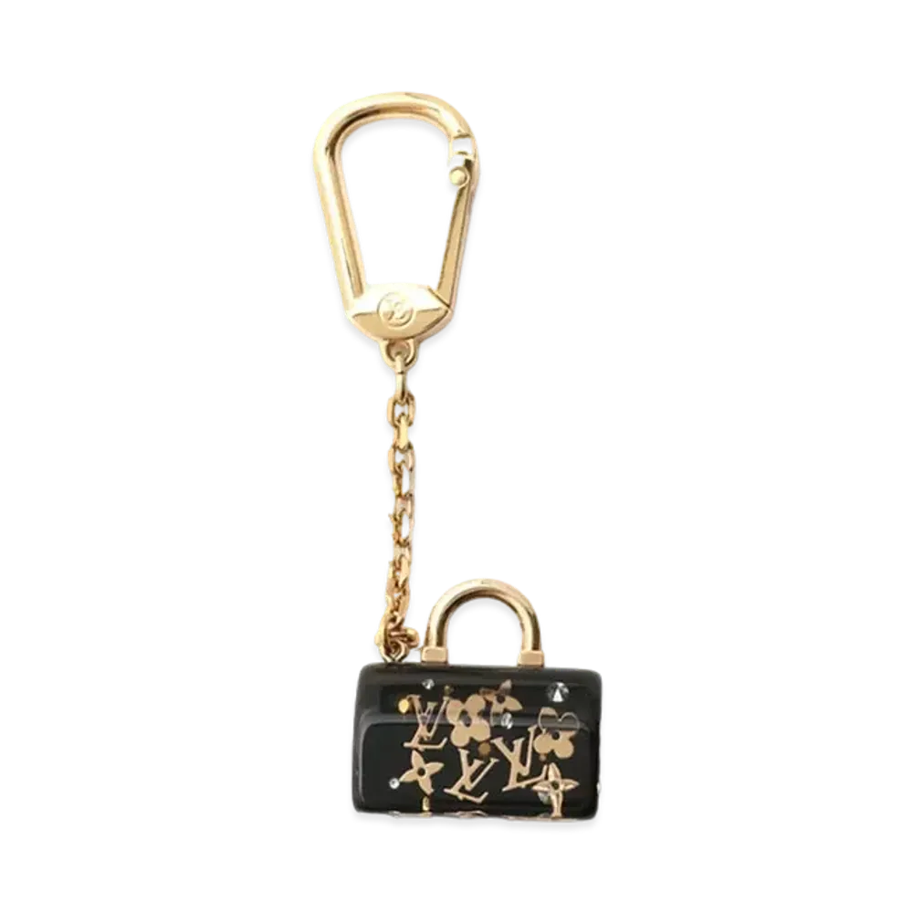 Louis Vuitton Speedy Inclusion Key Holder "Noir"