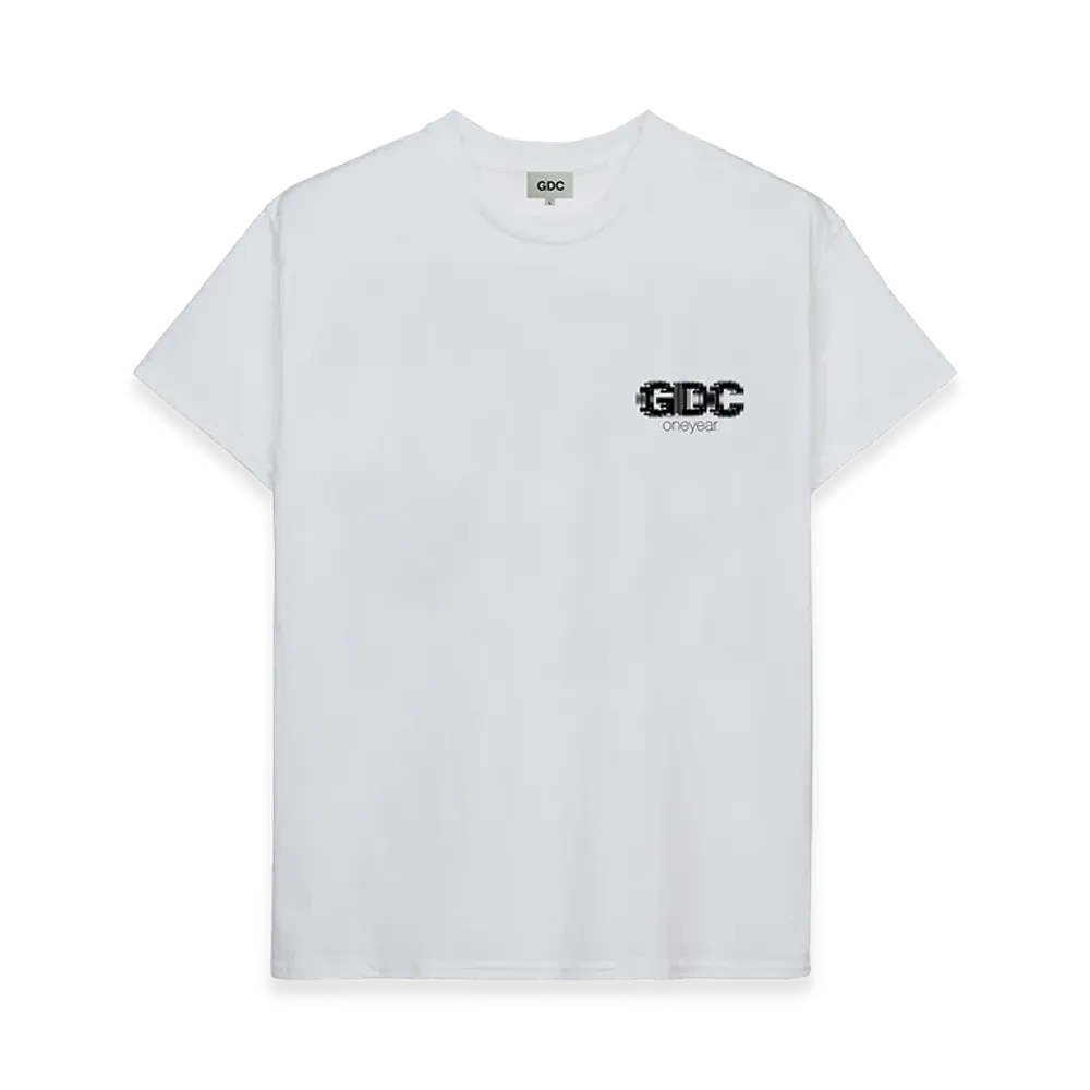 GDC x Kosuke Kawamura One-Point Logo Collage Tee "White"