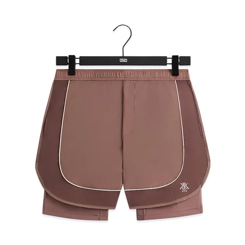 Kith Jordan Tech Short "Dusty Mauve"