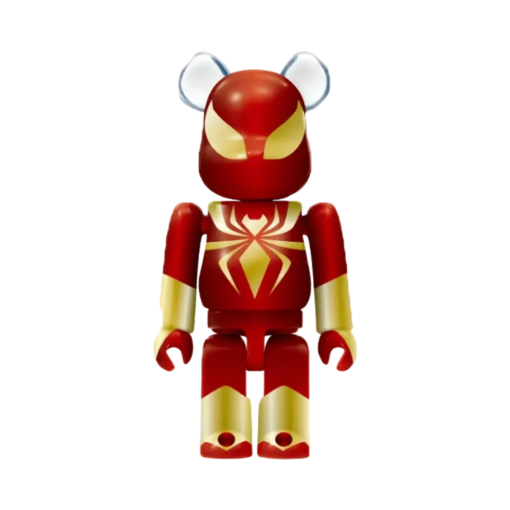 Bearbrick x Marvel SPIDER-MAN Happy Lottery Bearbrick Award 3 Iron Spider