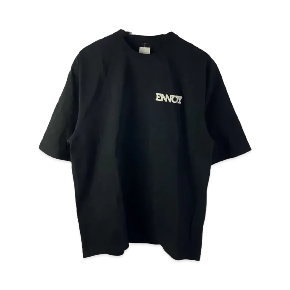 ENNOY 21SS Electric Logo S/S Tee "Black" SS21BRENCT08NTL