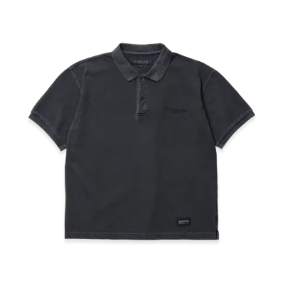 NEIGHBORHOOD Pigment Dyed Polo SS "Black"