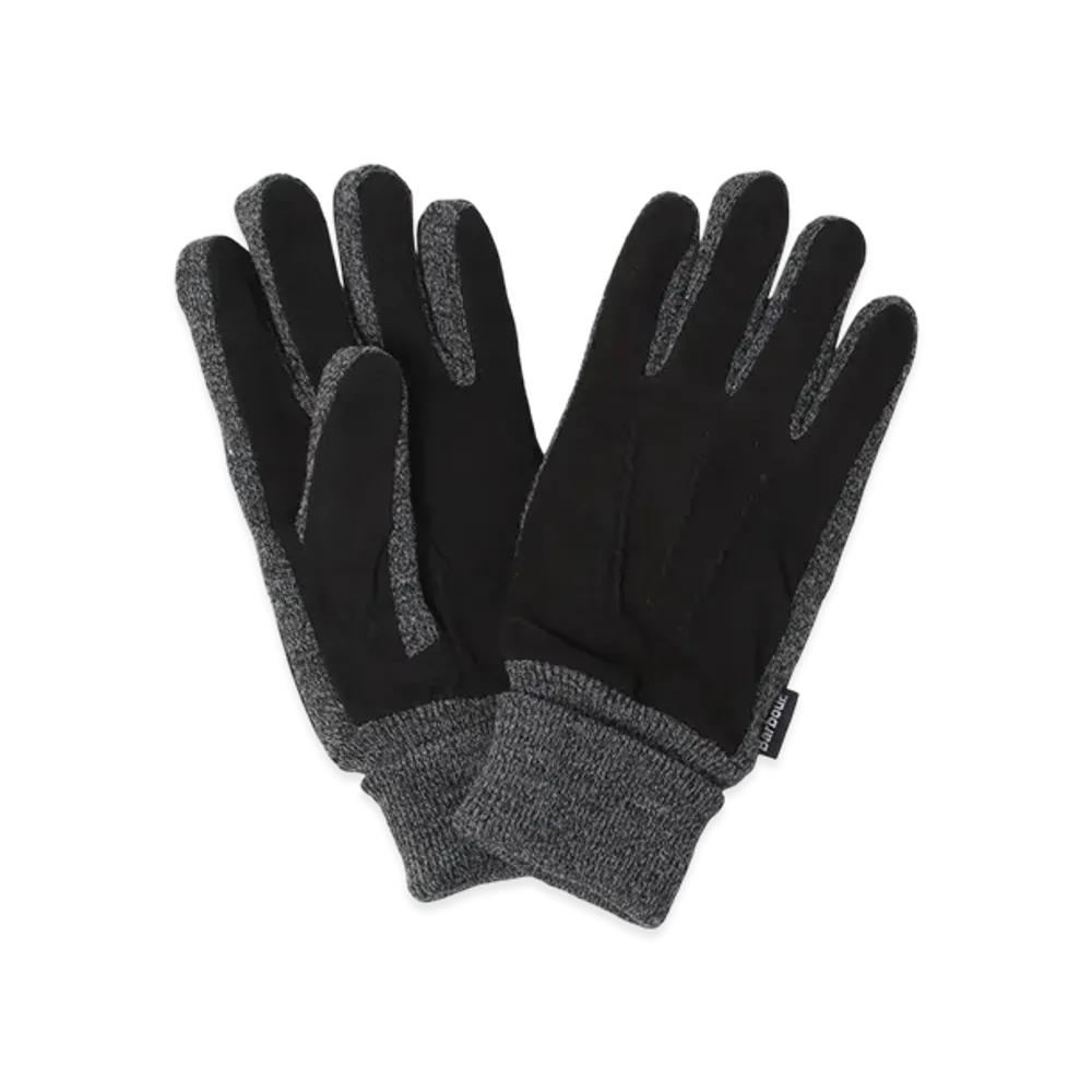 Barbour Magnus Gloves "Black/Grey"
