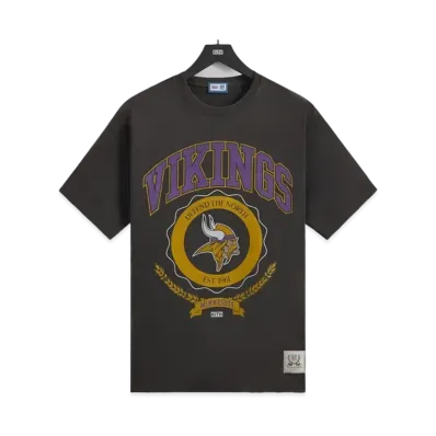 Kith x the NFL: Vikings Vintage Tee "Black"