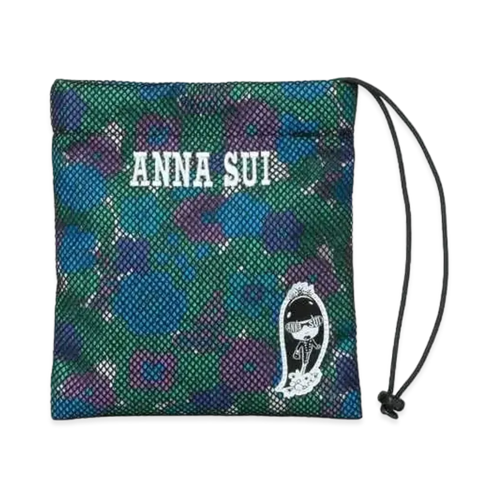 NEW ERA x ANNA SUI Flat Neck Pouch 0.5L "Green"