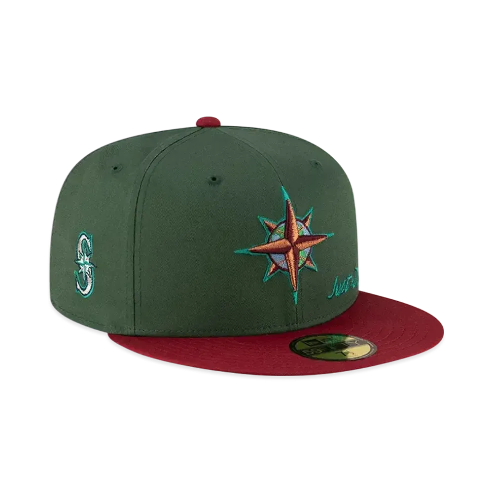 NEW ERA 59Fifty Just Don x MLB Earth Day Seattle Mariners "Dark Green"