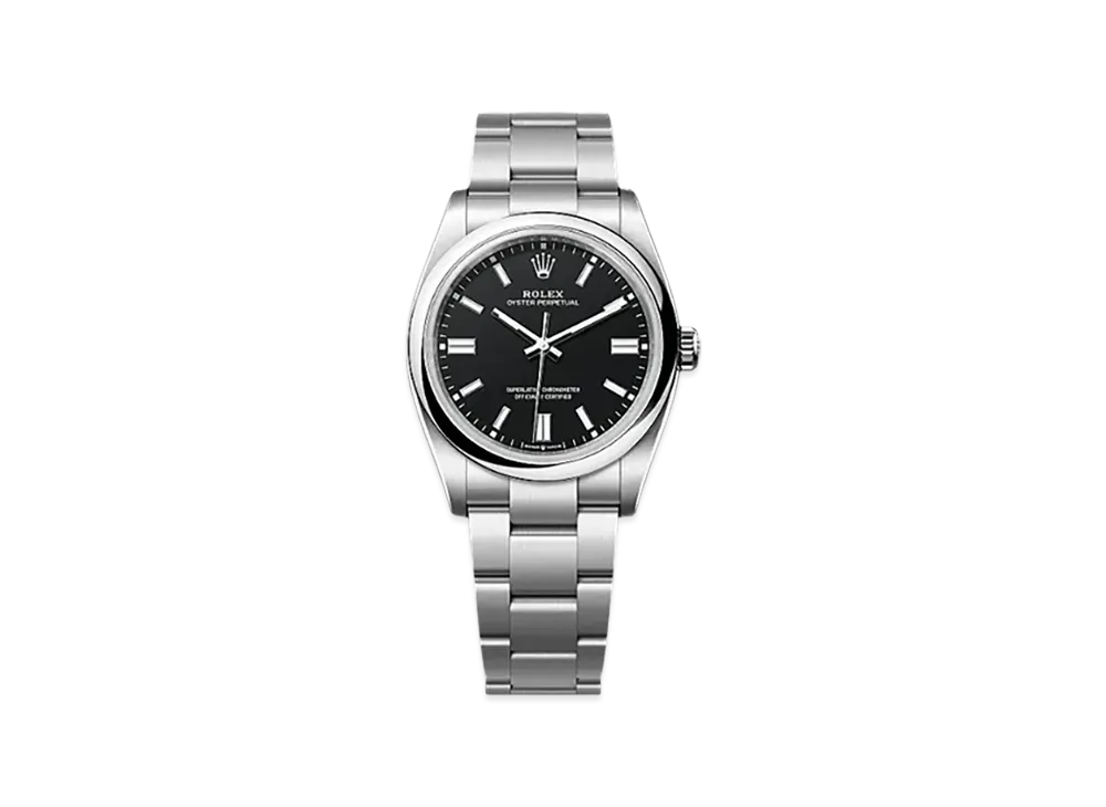 ROLEX Oyster Perpetual 36 Oystersteel "Black"