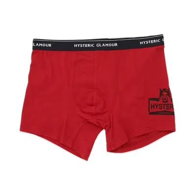 HYSTERIC GLAMOUR Hysteric Unlimited Boxer Briefs "Red"