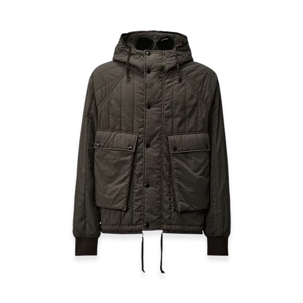 C.P. Company GD Liner Padded Goggle Jacket "Dark Shadow Grey"