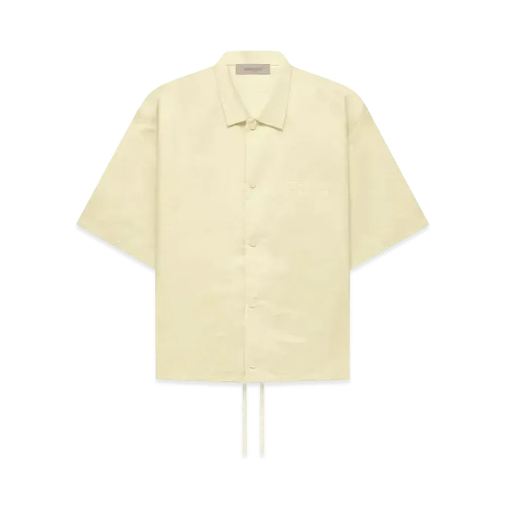 FEAR OF GOD ESSENTIALS SS Nylon Shirt "Canary"