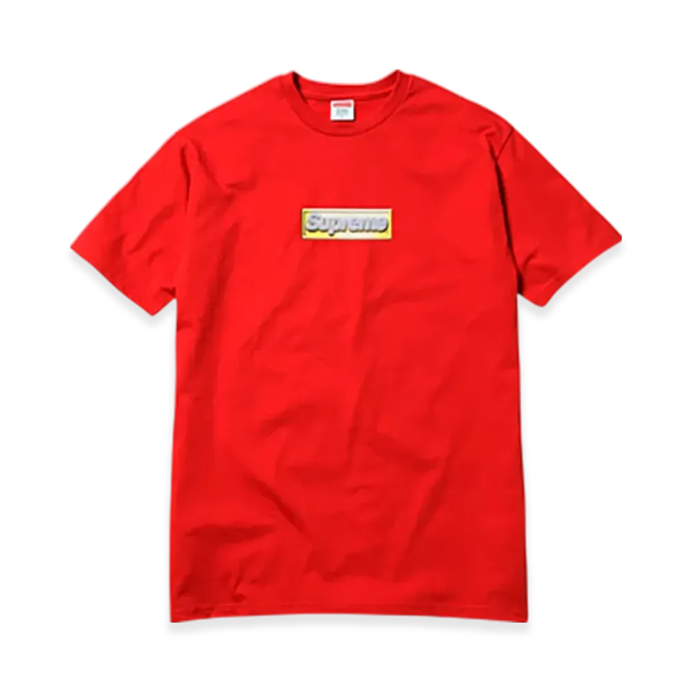 シュプリーム ブリン ボックスロゴ Tシャツ (13SS) "レッド"