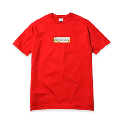 Supreme Bling Box Logo Tee (13SS) "Red"