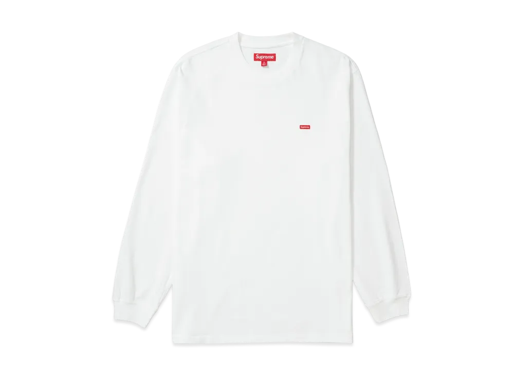 Supreme Small Box L/S Tee (26SS) "White"