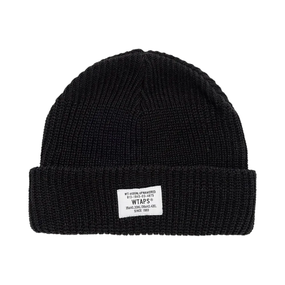 WTAPS Beanie 01 / Beanie / Acrylic "Black"
