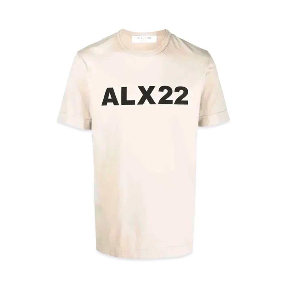 1017 ALYX 9SM Logo-Print T-Shirt "Beige"