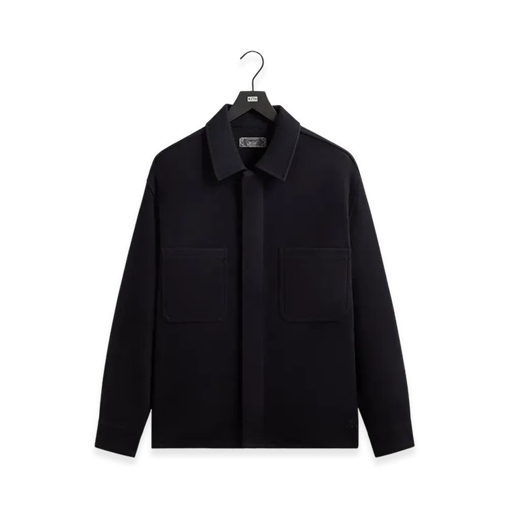 Kith Felted Jersey Ace Shirt "Ink"