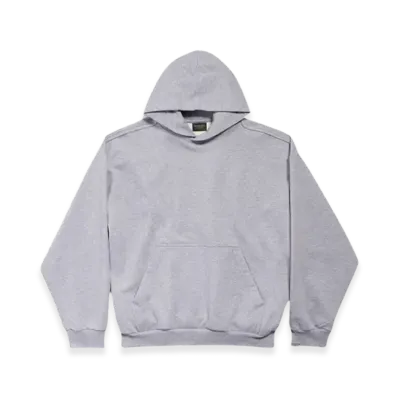 BALENCIAGA Patch Garde-Robe Hoodie Medium Fit "Grey"