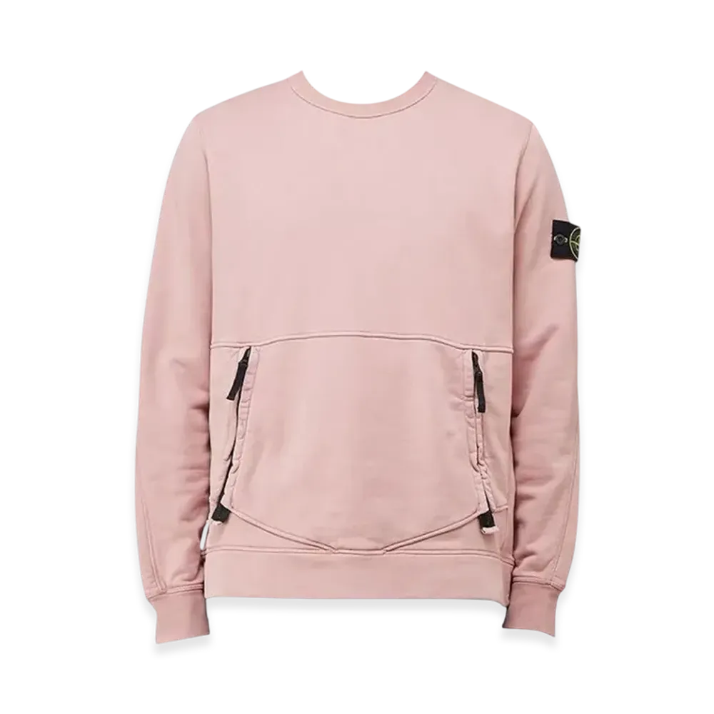 Stone Island 63451 Sweatshirt - 21SS "Rose Pink"