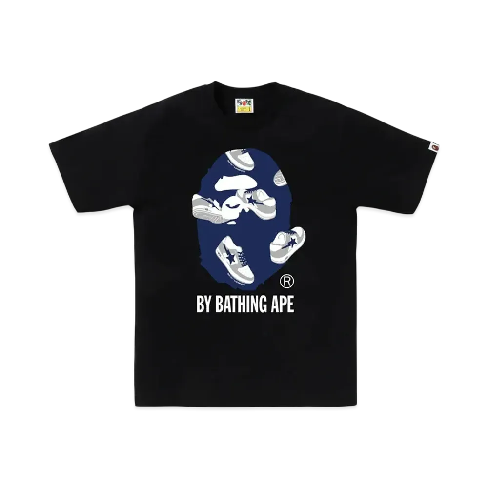A BATHING APE Random Bape Sta By Bathing Ape Tee BAPEC Special Preorder "Black"