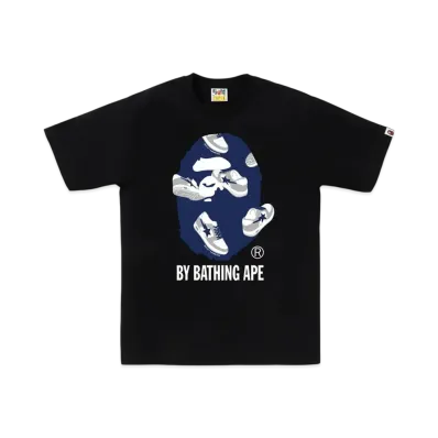 A BATHING APE Random Bape Sta By Bathing Ape Tee BAPEC Special Preorder "Black"