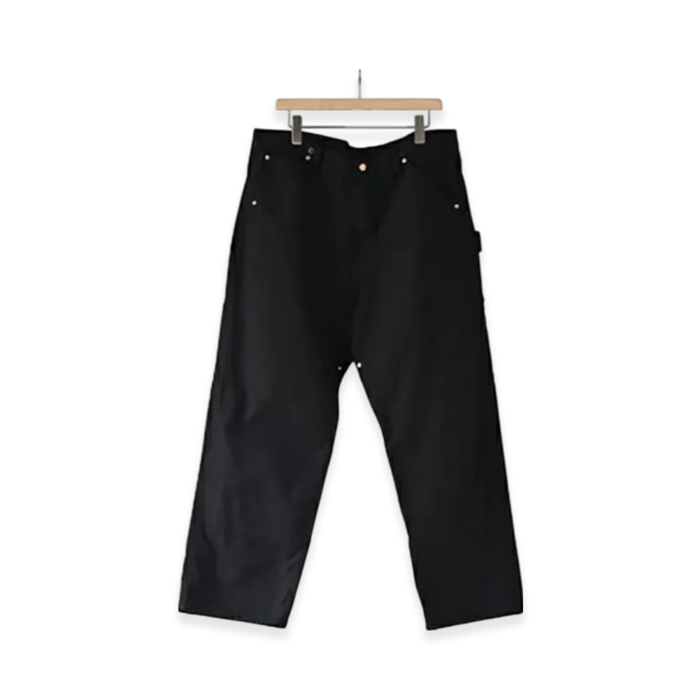 COMOLI Cotton Duck Painter Pants "Black"
