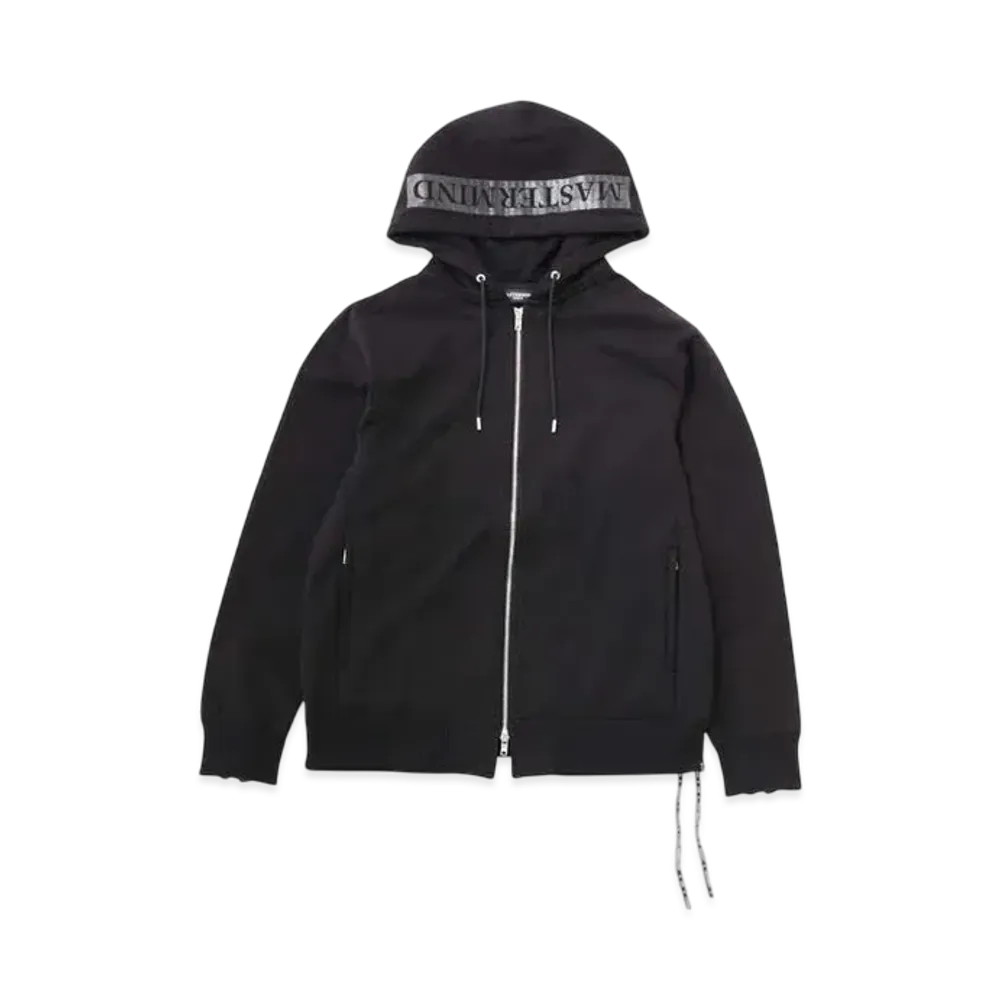 mastermind WORLD Monogram Foam Print Z U Hoodie "Black"