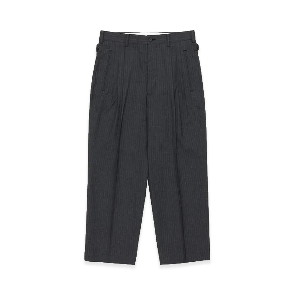 COMME des GARCONS HOMME Cotton Polyester Herringbone "Charcoal"