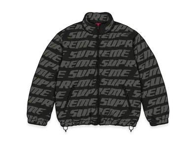 Supreme Repeat Jacquard Fleece Jacket "Black"