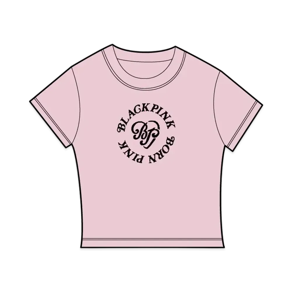 Verdy x BLACKPINK Born Pink Pop Up Heart WMNS Baby T-Shirt "Pink"