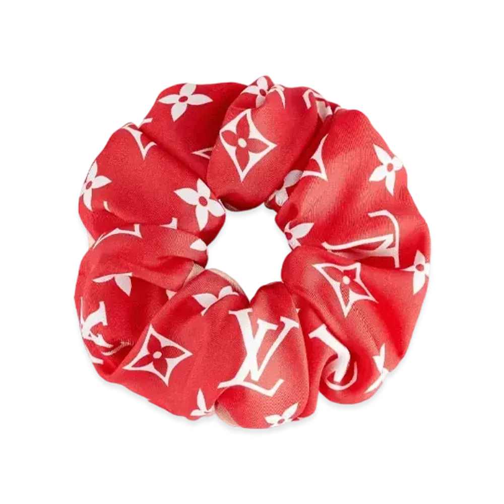 Louis Vuitton Trop Chou Minimalle Scrunchie "Red"
