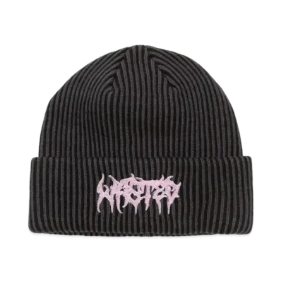 WASTED PARIS Beanie Two Tones Feeler "Charcoal"
