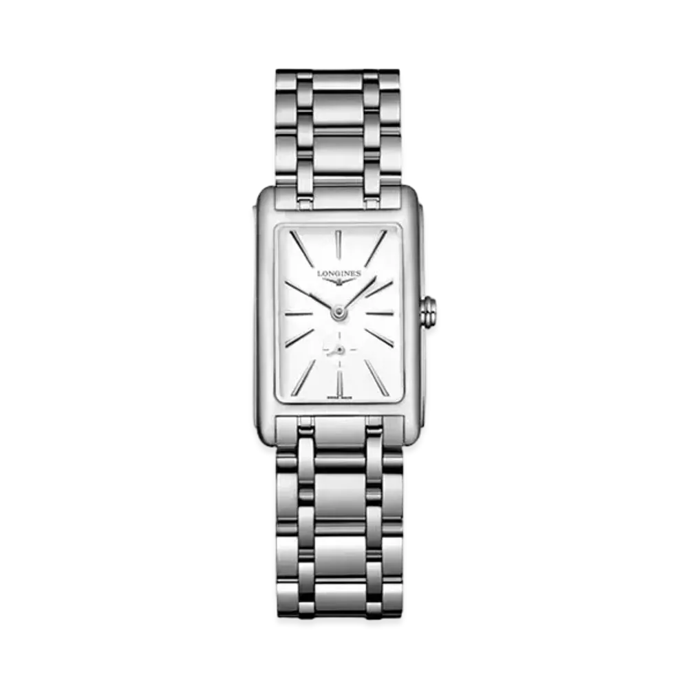 Longines Dolcevita 20.80 x 32.00 mm "Matte White/Stainless Steel" L5.255.4.11.6