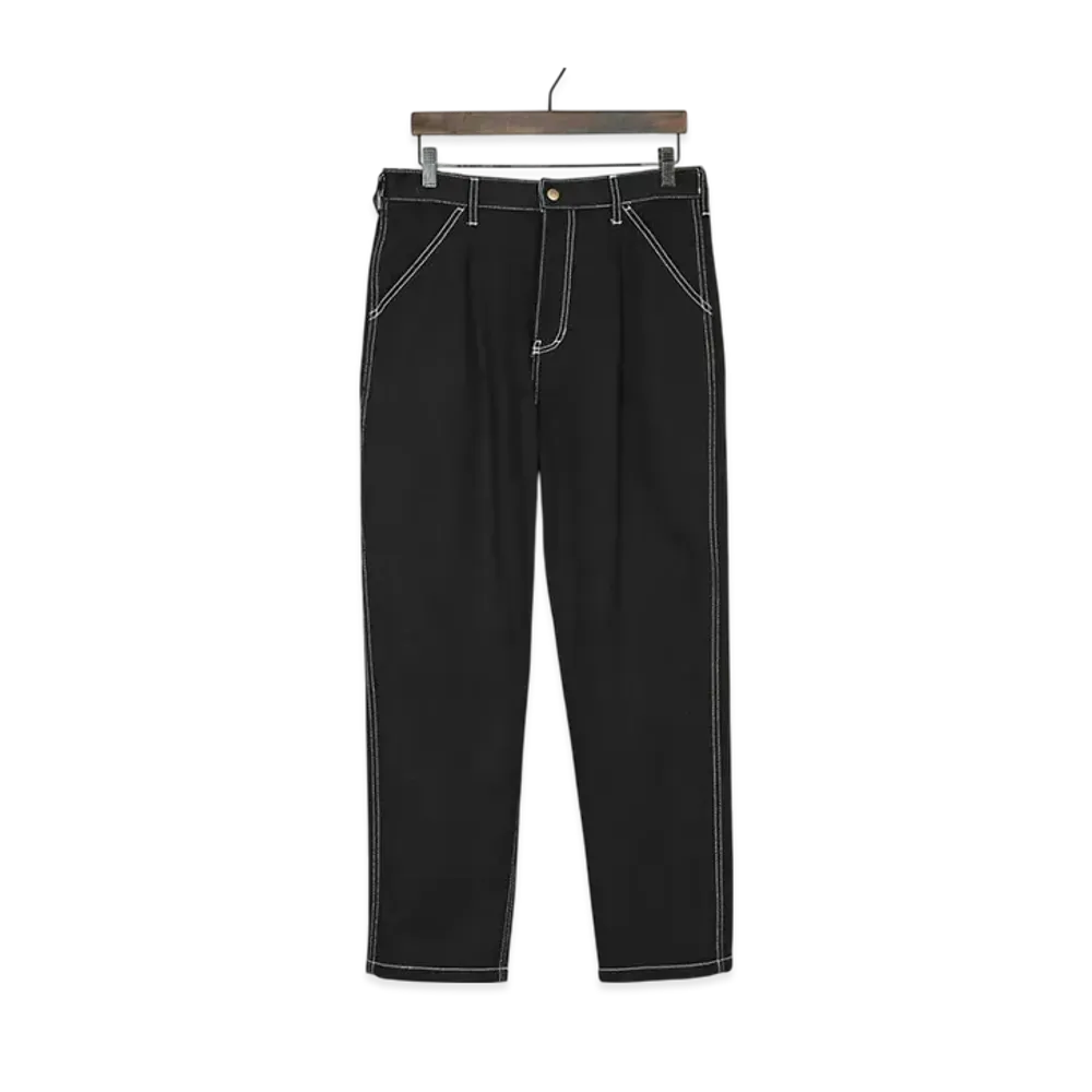 BEN DAVIS One-Tuck Active Work Pants "Black"