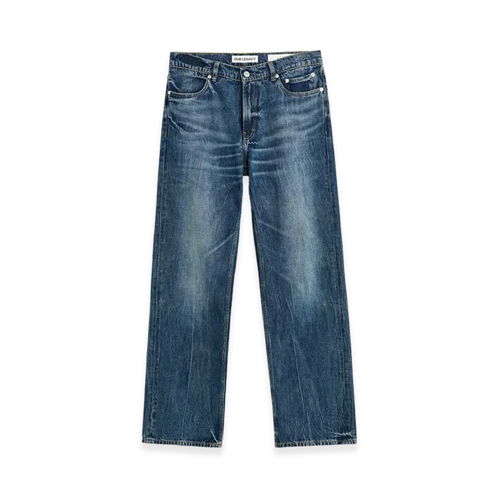 OUR LEGACY Carlson Cut "Vienna Blue Wash"