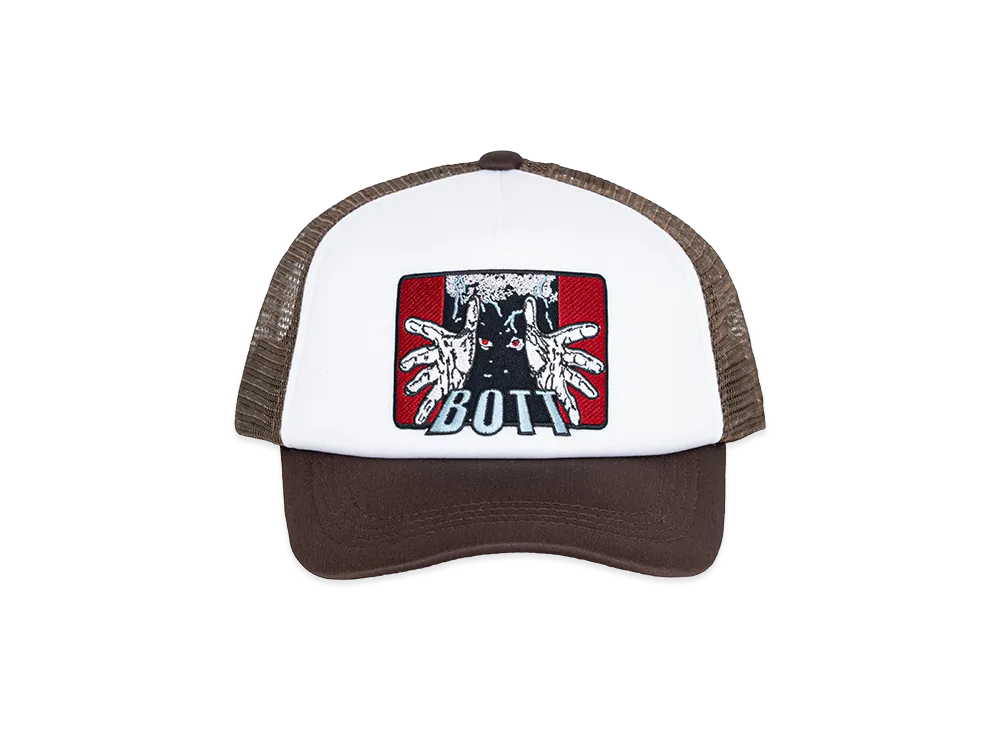 BoTT The Hands Mesh-Back Trucker Cap "Brown"