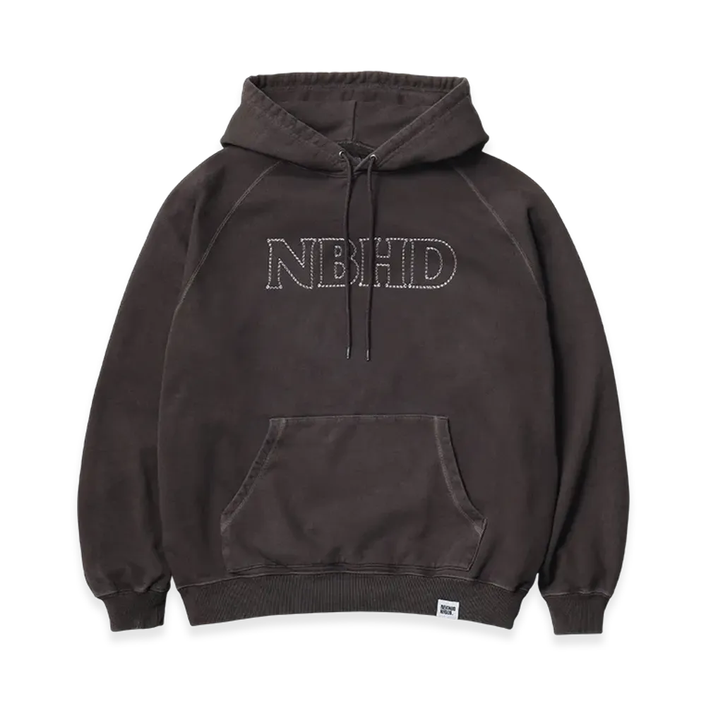 NEIGHBORHOOD Pigment Dyed Sweat Hoodie LS "Brown"