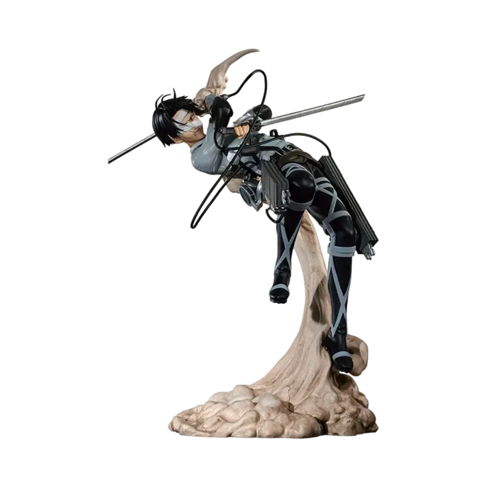 BANDAI "Ichiban Kuji" -Attack on Titan ~Rumble of the Earth~- B Prize Levi Figure ~The world we dreamed of~