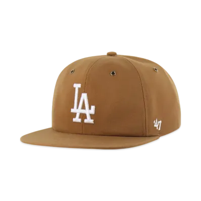 47 x Carhartt Los Angeles Dodgers Captain RL Relaxed Fit "Brown"