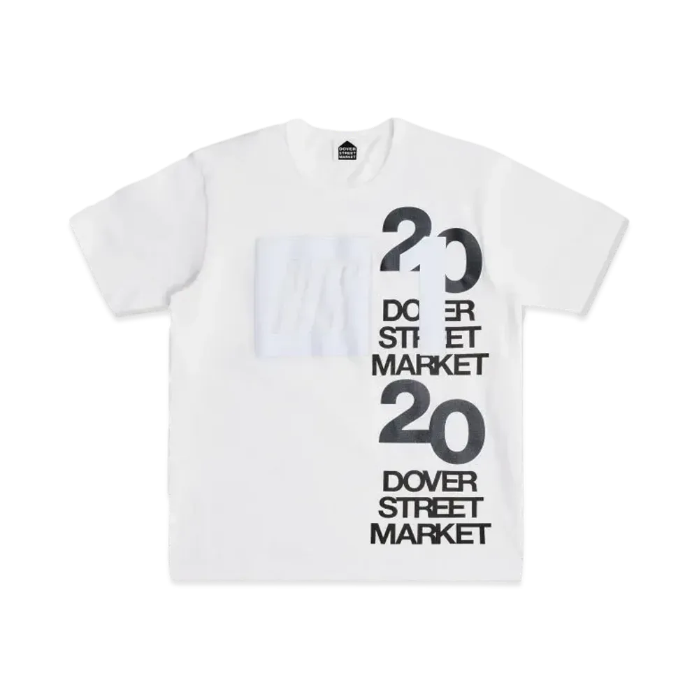 Dover Street Market London x NTS 20th Anniversary Tee "White"