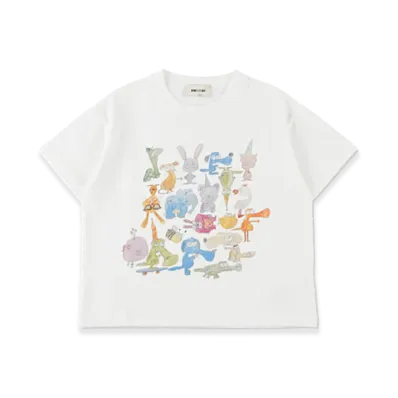 WIND AND SEA x MATTHEW LANGILLE Kids Characters Tee "White"