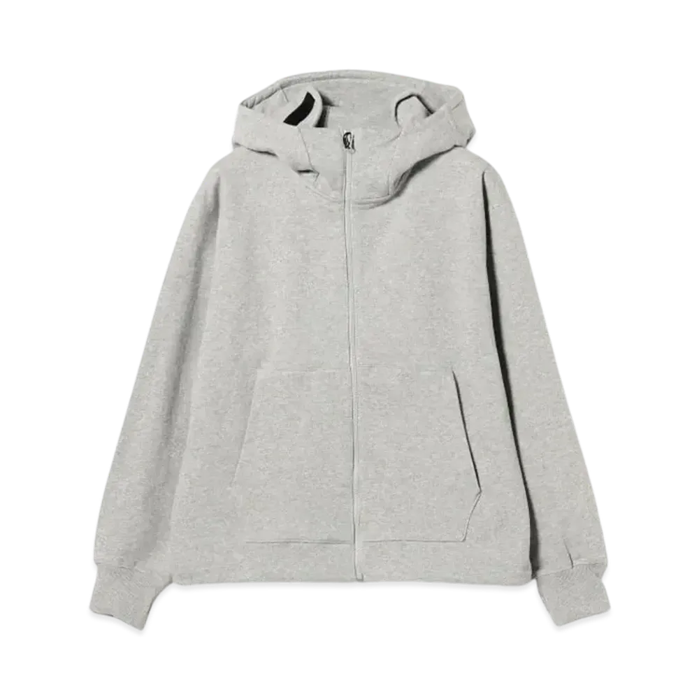 BEAMS FUTURE ARCHIVE Mask Hoodie "Gray"